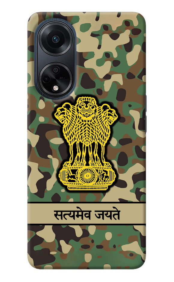 Satyamev Jayate Army Oppo F23 Back Cover
