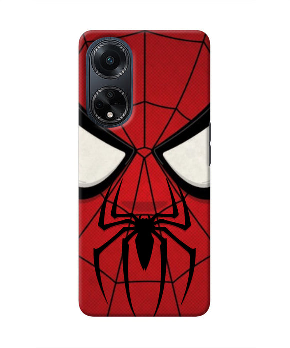 Spiderman Face Oppo F23 Real 4D Back Cover