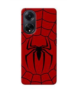 Spiderman Web Oppo F23 Real 4D Back Cover