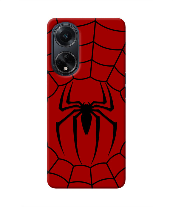 Spiderman Web Oppo F23 Real 4D Back Cover