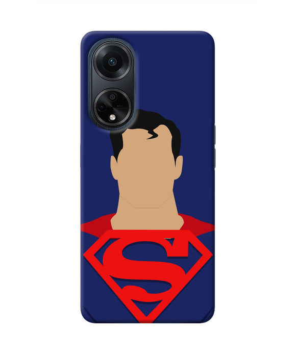 Superman Cape Oppo F23 Real 4D Back Cover