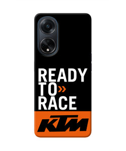 KTM Ready To Race Oppo F23 Real 4D Back Cover