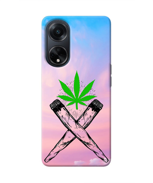 Weed Dreamy Oppo F23 Real 4D Back Cover