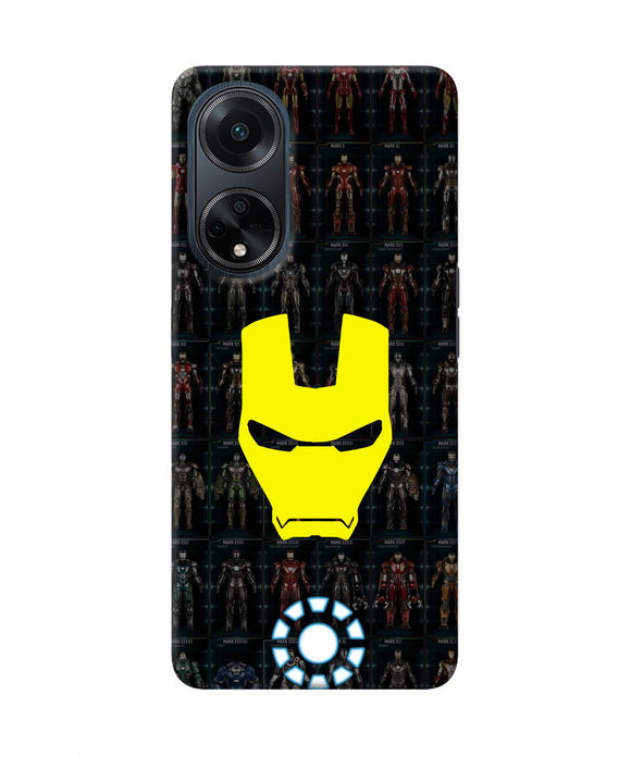 Iron Man Suit Oppo F23 Real 4D Back Cover