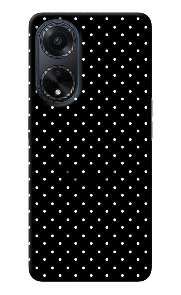 White Dots Oppo F23 Pop Case