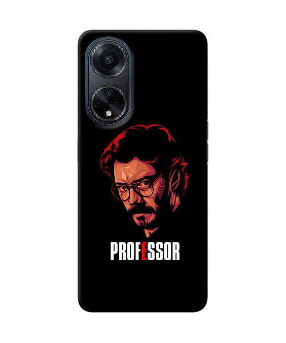 Money Heist Professor Sketch Oppo F23 Back Cover