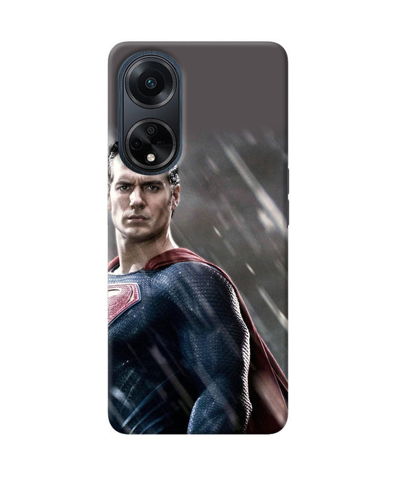 Superman man of steel Oppo F23 Back Cover