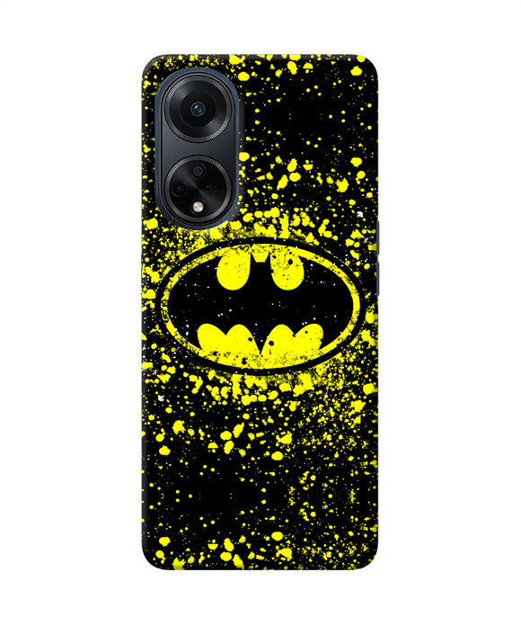 Batman last knight print yellow Oppo F23 Back Cover