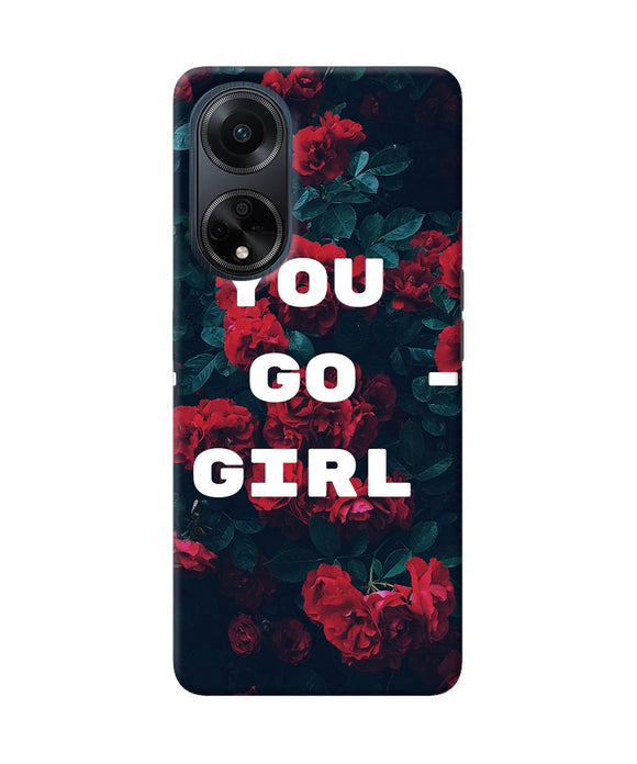 You go girl Oppo F23 Back Cover