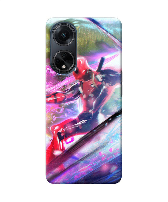 Deadpool super hero Oppo F23 Back Cover