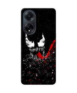 Venom black poster Oppo F23 Back Cover