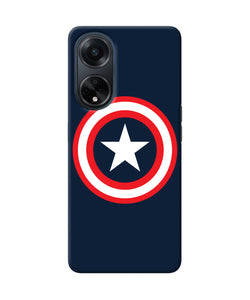 Captain america logo Oppo F23 Back Cover