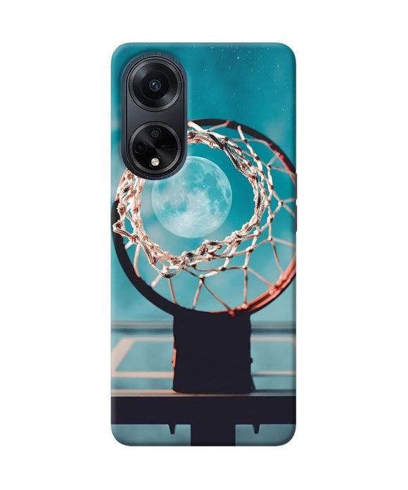 Basket ball moon Oppo F23 Back Cover