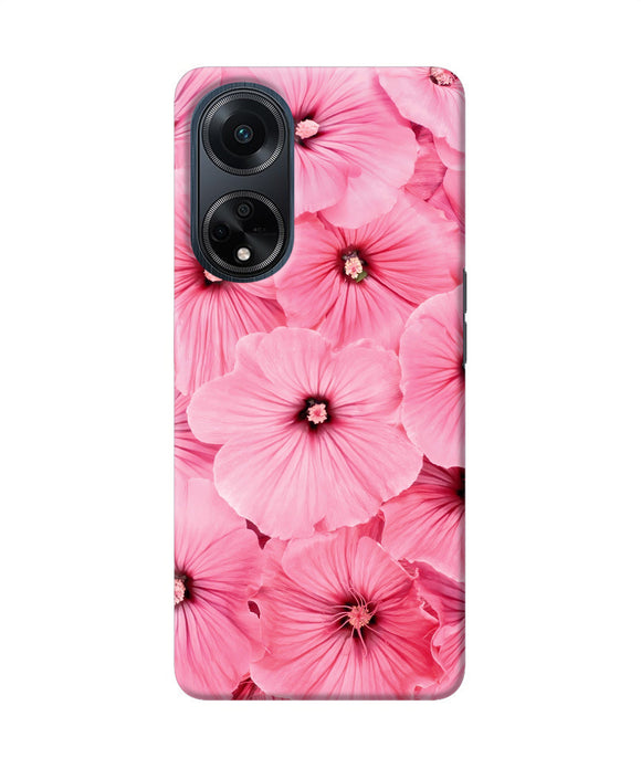 Pink flowers Oppo F23 Back Cover