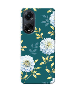 Flower canvas Oppo F23 Back Cover