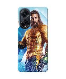 Aquaman water poster Oppo F23 Back Cover