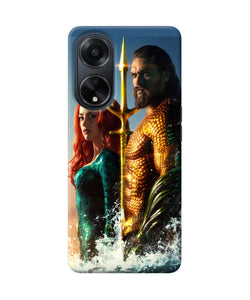 Aquaman couple Oppo F23 Back Cover