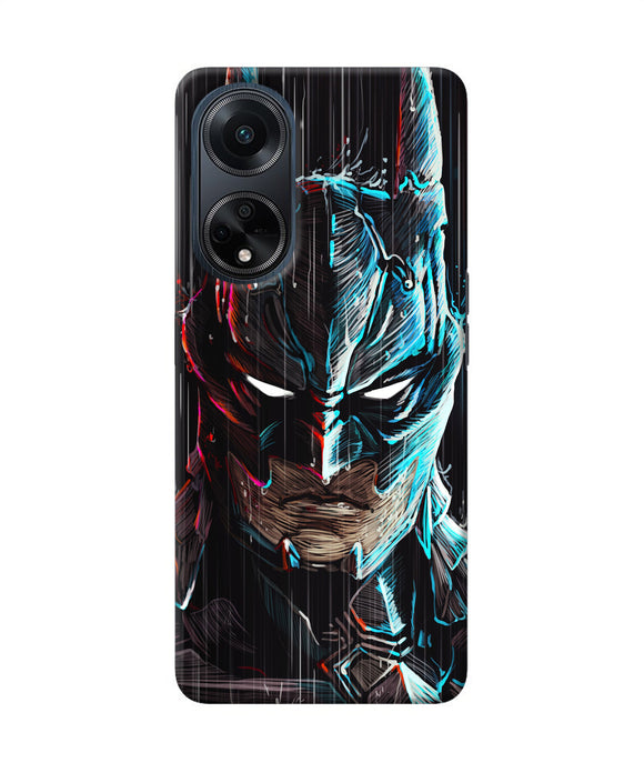 Batman face Oppo F23 Back Cover