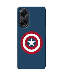 Captain america logo Oppo F23 Back Cover