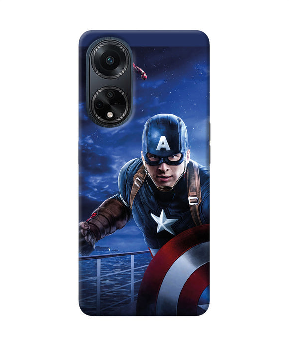 Captain with ironman Oppo F23 Back Cover