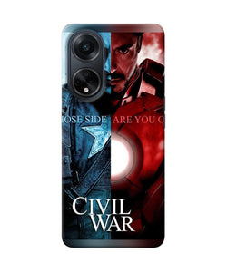 Civil war Oppo F23 Back Cover