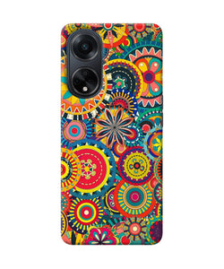 Colorful circle pattern Oppo F23 Back Cover