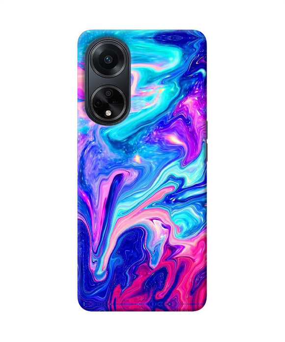 Abstract colorful water Oppo F23 Back Cover