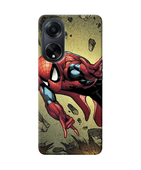 Spiderman on sky Oppo F23 Back Cover