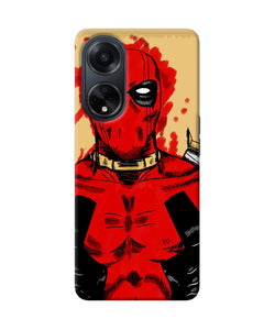 Blooded deadpool Oppo F23 Back Cover