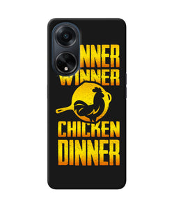 Pubg chicken dinner Oppo F23 Back Cover