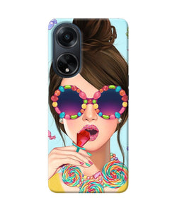 Fashion girl Oppo F23 Back Cover