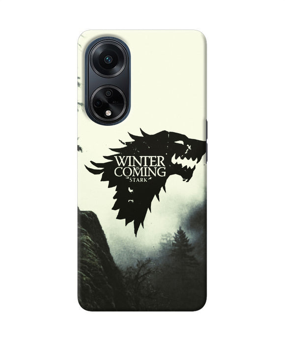 Winter coming stark Oppo F23 Back Cover