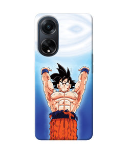 Goku super saiyan power Oppo F23 Back Cover