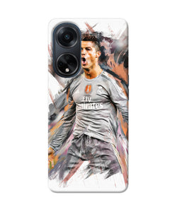 Ronaldo poster Oppo F23 Back Cover