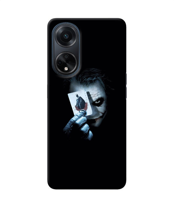 Joker dark knight card Oppo F23 Back Cover