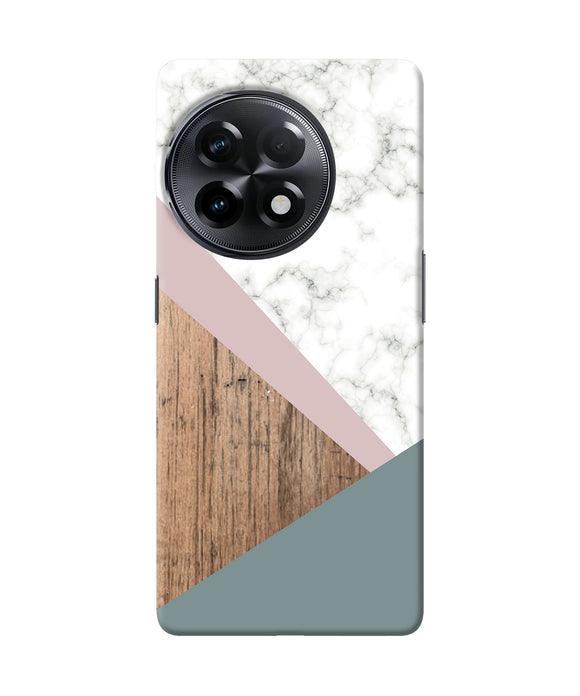 Marble wood Abstract OnePlus 11R Back Cover