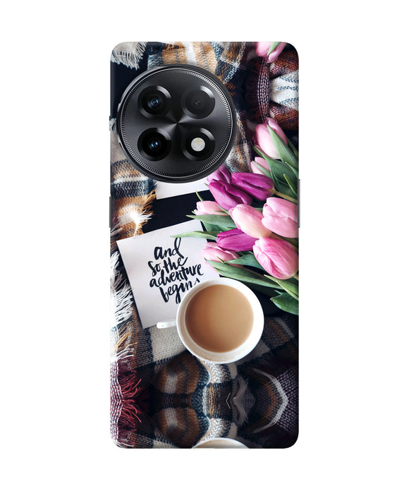 Love Coffee Quotes OnePlus 11R Back Cover