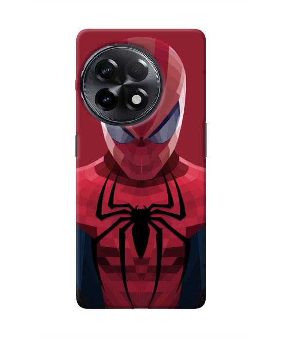Spiderman Art OnePlus 11R Real 4D Back Cover