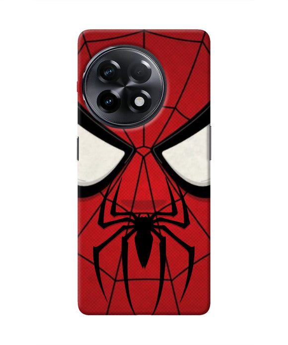 Spiderman Face OnePlus 11R Real 4D Back Cover
