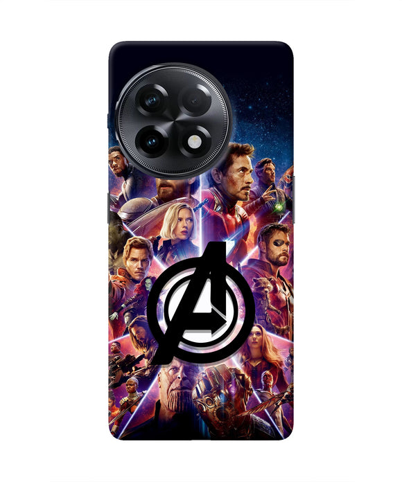 Avengers Superheroes OnePlus 11R Real 4D Back Cover