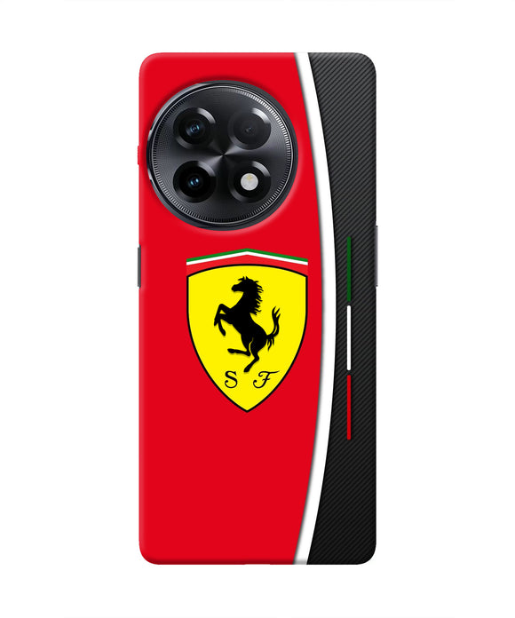Ferrari Abstract OnePlus 11R Real 4D Back Cover