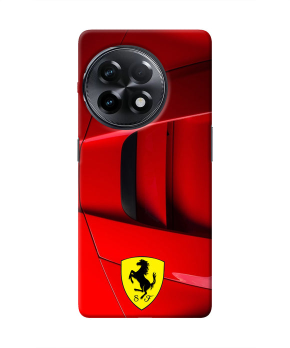 Ferrari Car OnePlus 11R Real 4D Back Cover