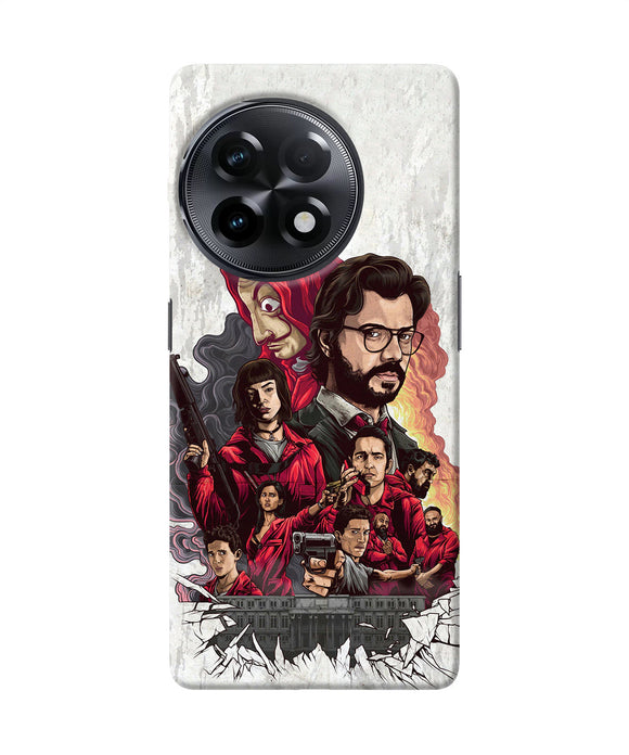 Money Heist Poster OnePlus 11R Back Cover