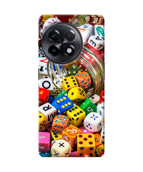 Colorful Dice OnePlus 11R Back Cover