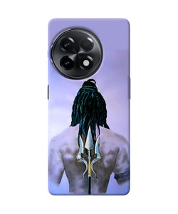 Lord shiva back OnePlus 11R Back Cover