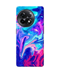 Abstract colorful water OnePlus 11R Back Cover