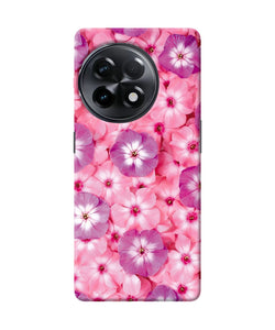 Natural pink flower OnePlus 11R Back Cover