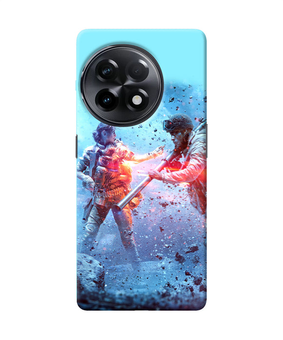 Pubg water fight OnePlus 11R Back Cover