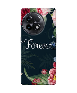 Forever flower OnePlus 11R Back Cover