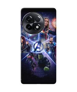 Avengers super hero poster OnePlus 11R Back Cover